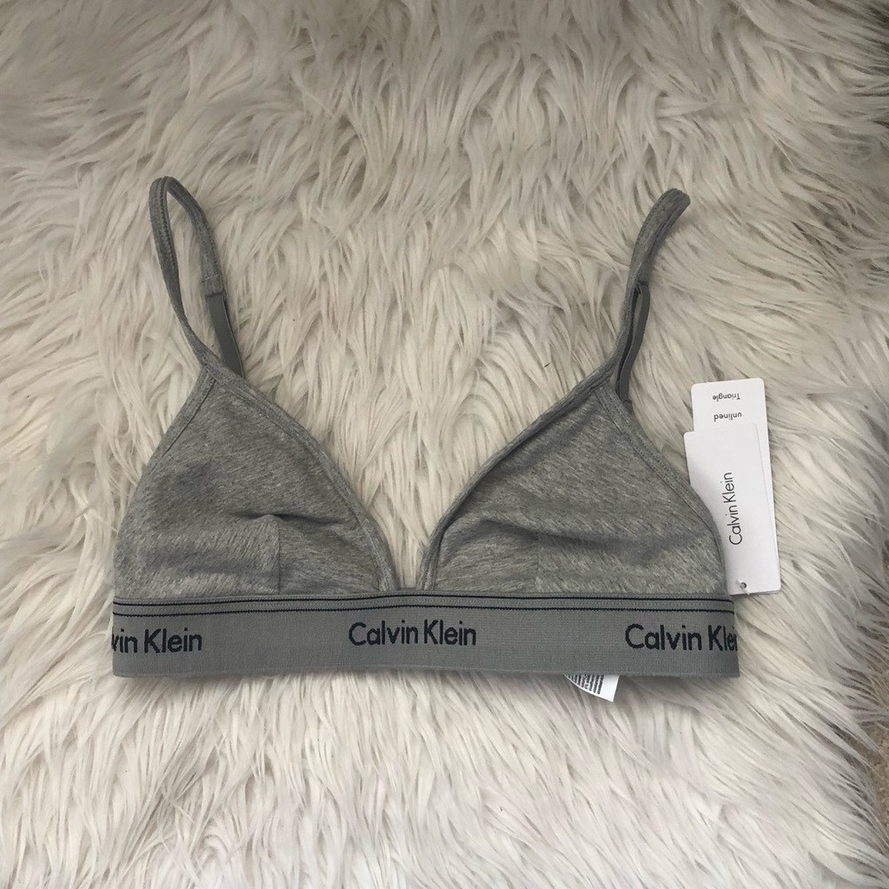 Calvin Klein triangle bra